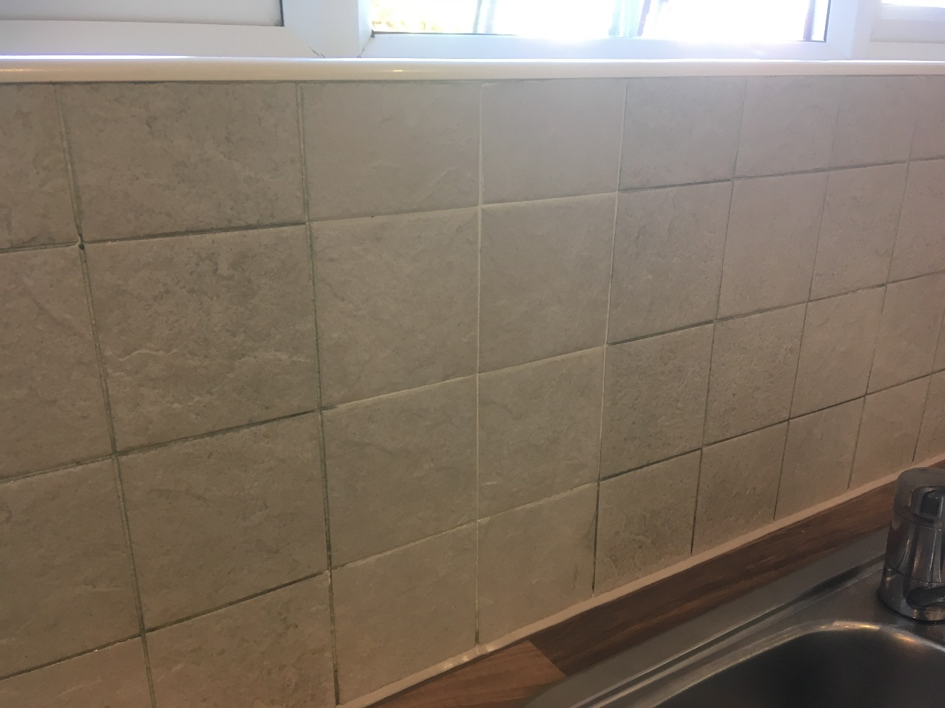 Ceramic Wall Tile Grout During Test Clean Chorley